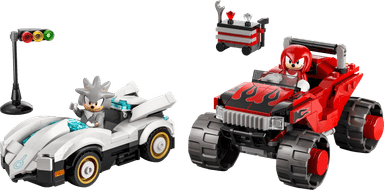 LEGO® Silver's Car vs. Knuckles' Monster Truck