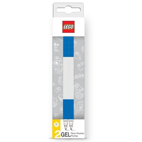 LEGO Gel Pens Blue 2 Pack
