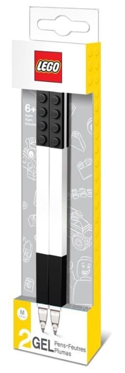 LEGO Gel Pens Black 2 Pack